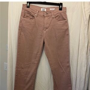 NWOT Kensie Vintage Luxe The Slim Jeans, Mauve, 8/29